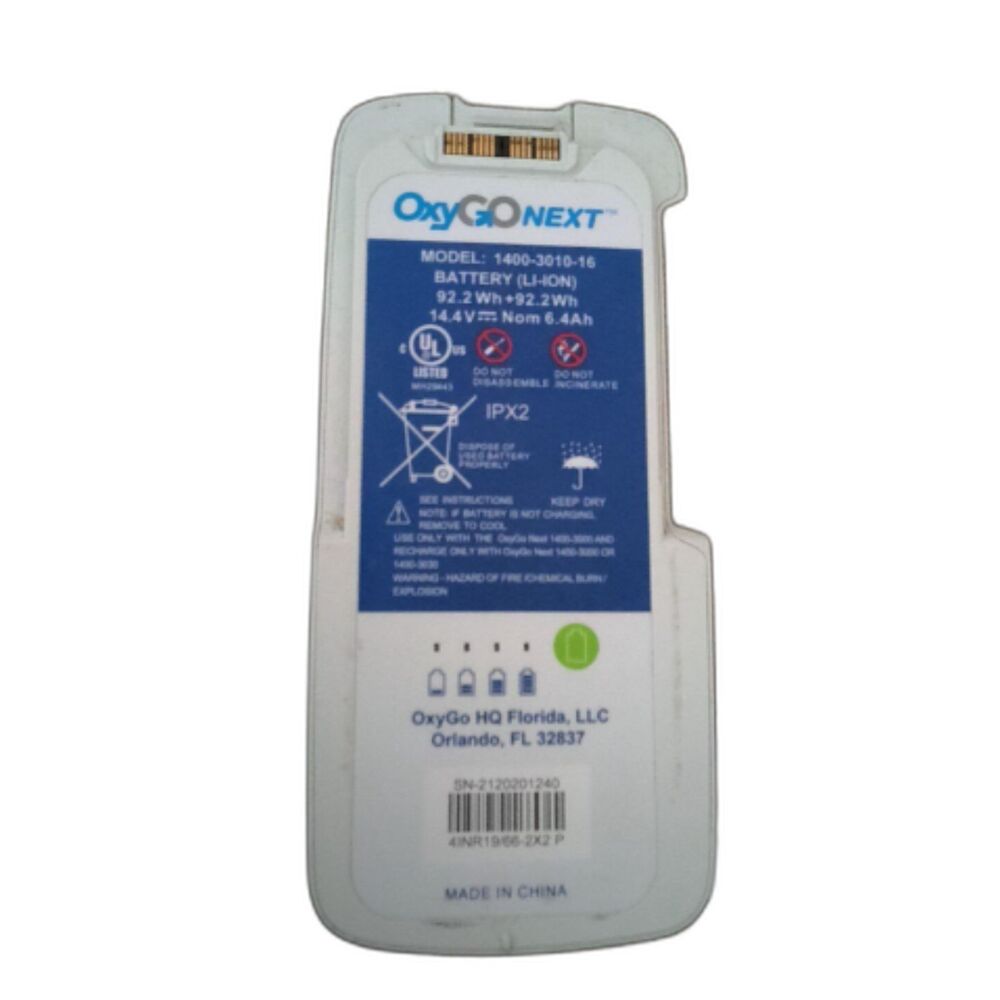 OxyGo Next 1400-301-16 Battery OxyGo1400-3000 1400-3030 14.4v 6400mah 1 PCS
